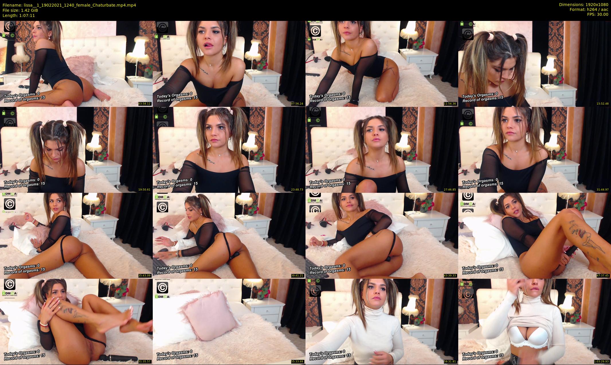lissa__1 — 68 minute Chaturbate female cam show recording, 1080p, Feb 19, 2021