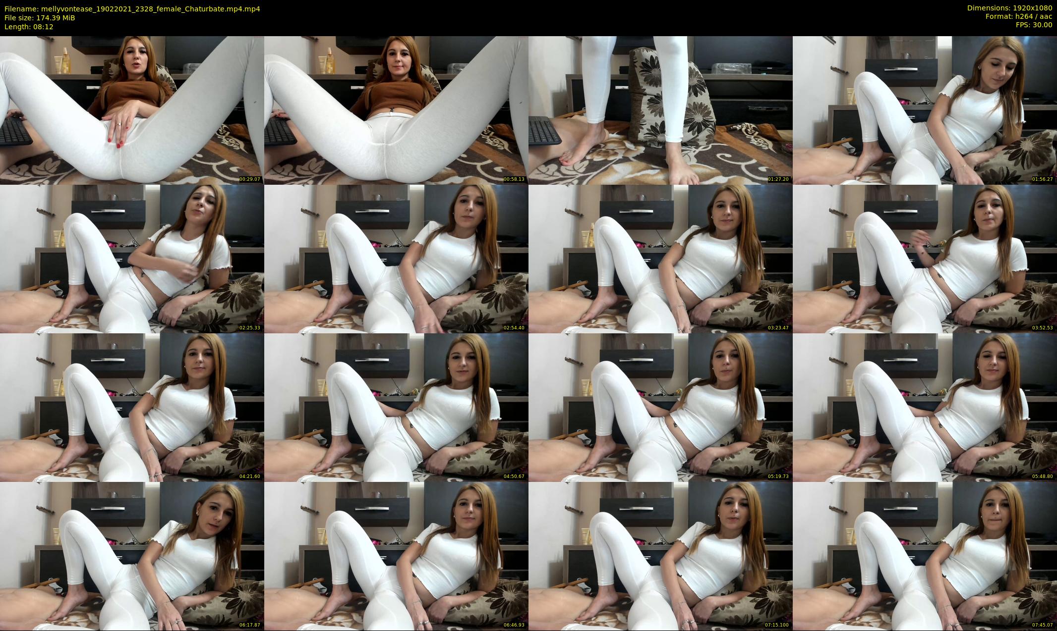 mellyvontease — 9 minute Chaturbate female cam show recording, 1080p, Feb 19, 2021