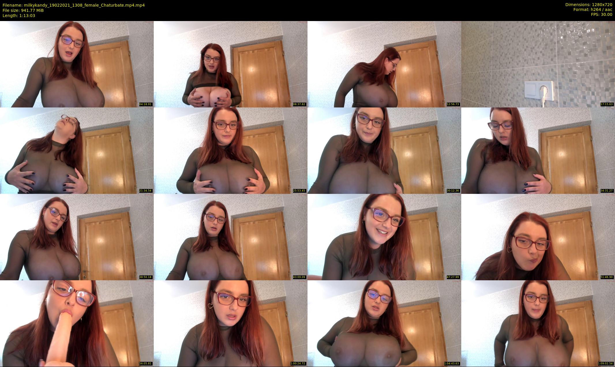 milkykandy — 74 minute Chaturbate female cam show recording, 720p, Feb 19, 2021