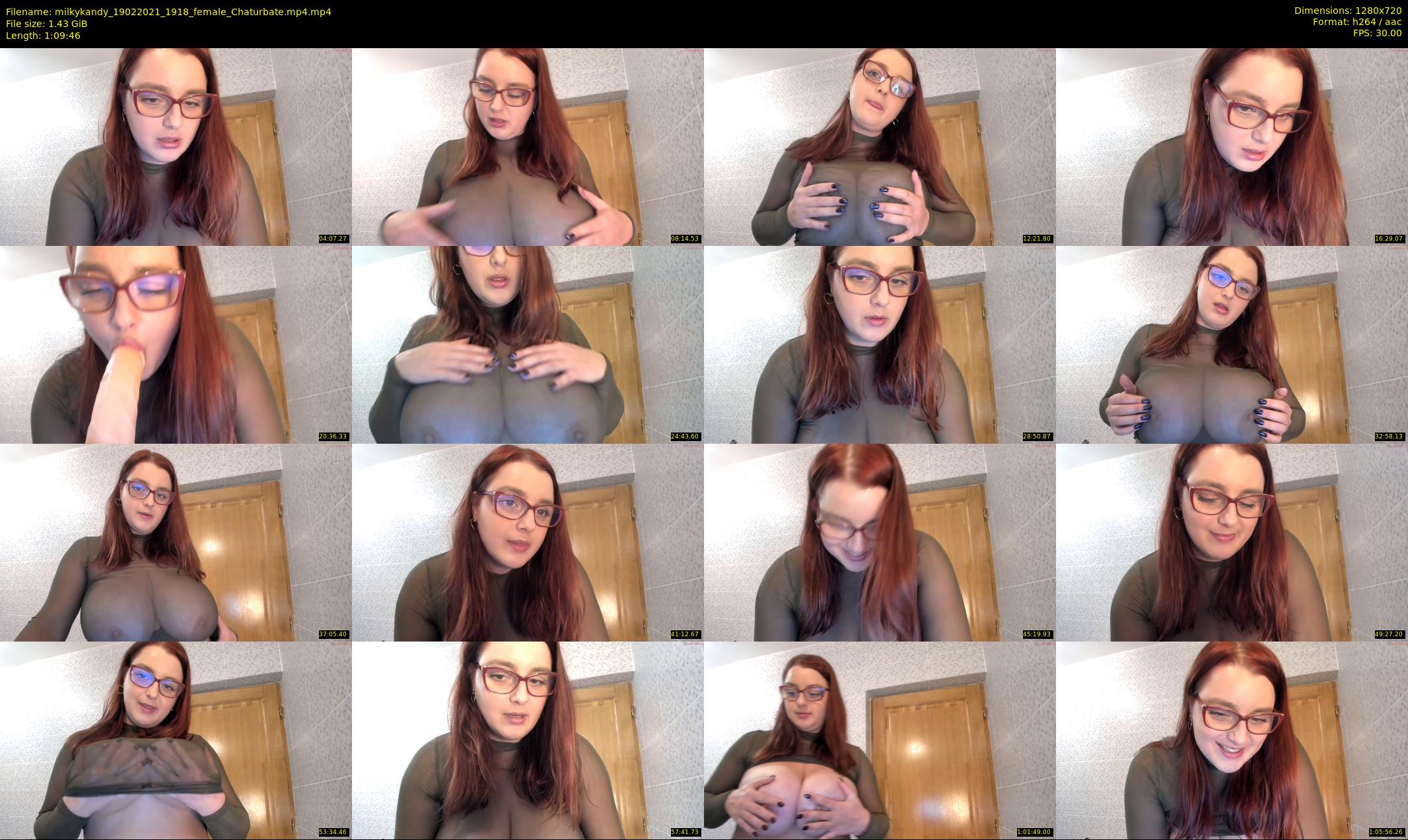 milkykandy — 70 minute Chaturbate female cam show recording, 720p, Feb 19, 2021