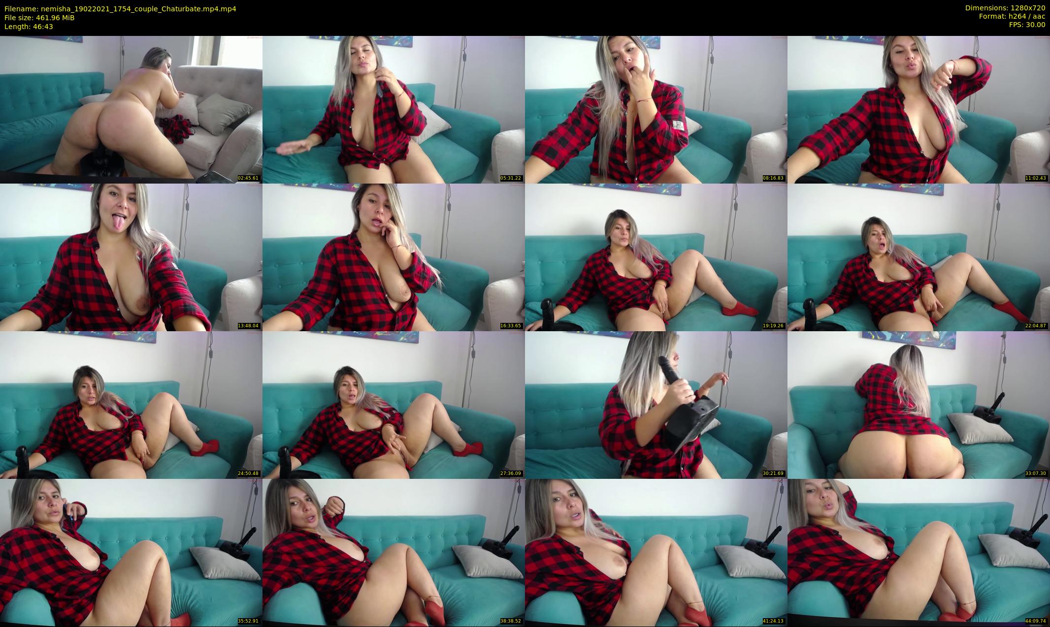 nemisha — 47 minute Chaturbate female cam show recording, 720p, Feb 19, 2021