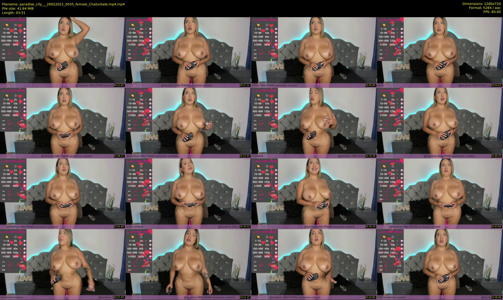 paradise_city__ — 4 minute Chaturbate female cam show recording, 720p, Feb 20, 2021