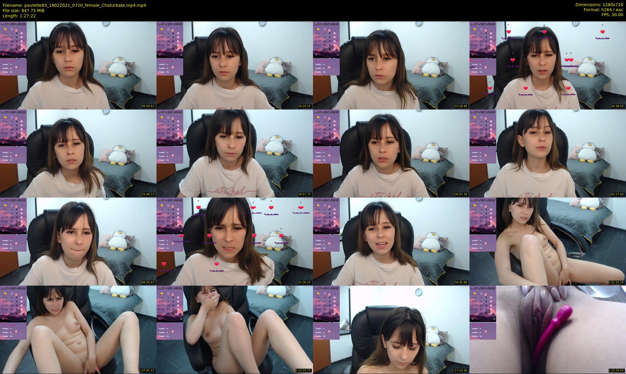 paulette65 — 88 minute Chaturbate female cam show recording, 720p, Feb 19, 2021