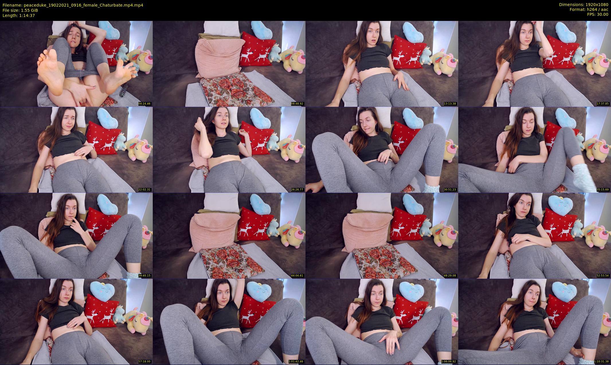 peaceduke — 75 minute Chaturbate female cam show recording, 1080p, Feb 19, 2021