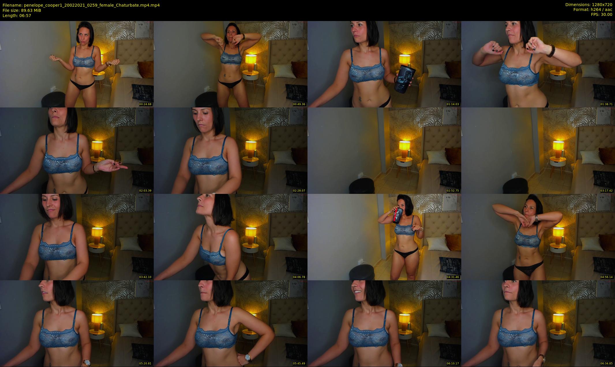 penelope_cooper1 — 7 minute Chaturbate female cam show recording, 720p, Feb 20, 2021