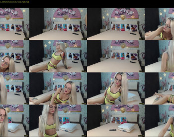 prettyblonde22 — 70 minute Chaturbate female cam show recording, 1080p, Feb 19, 2021