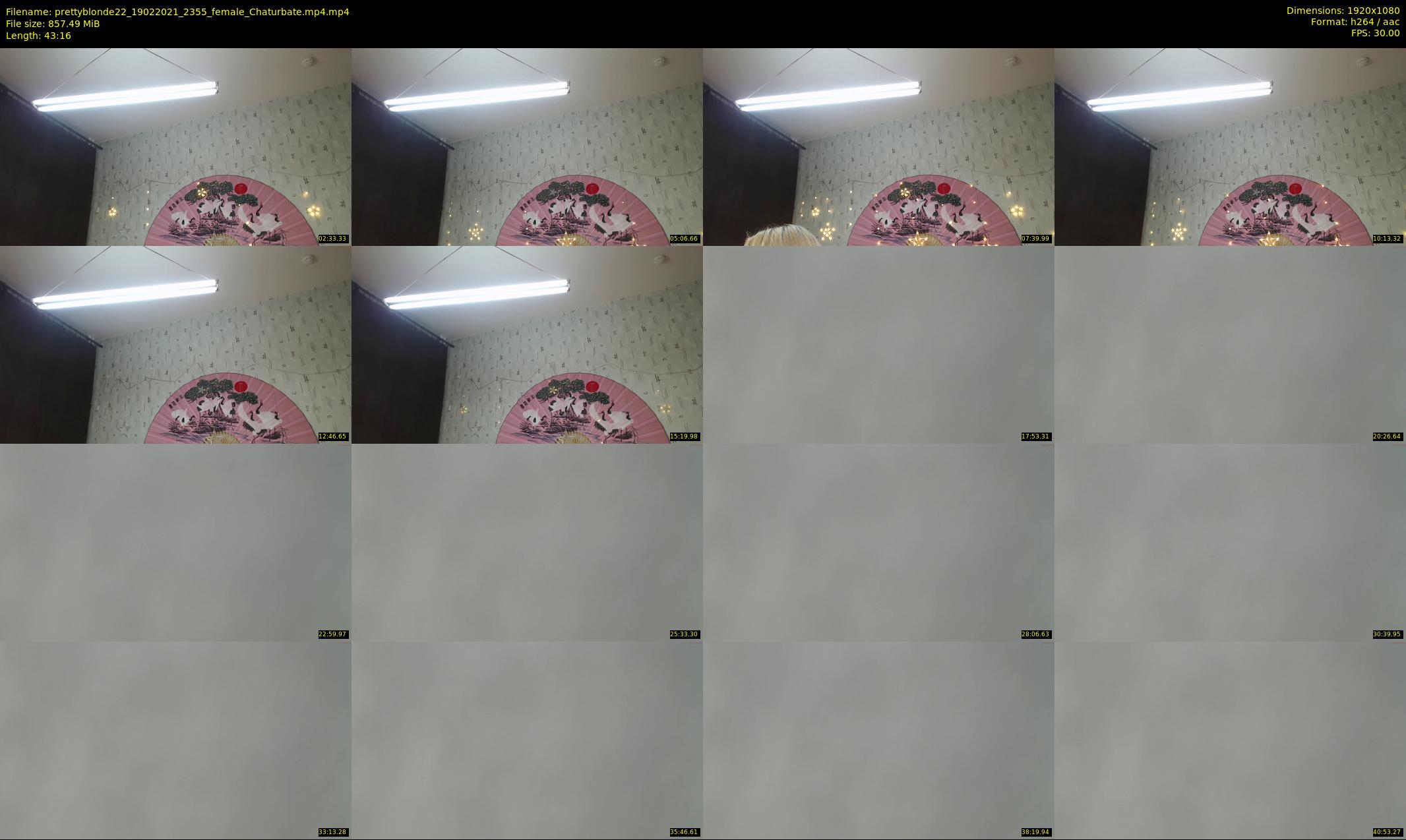 prettyblonde22 — 44 minute Chaturbate female cam show recording, 1080p, Feb 19, 2021