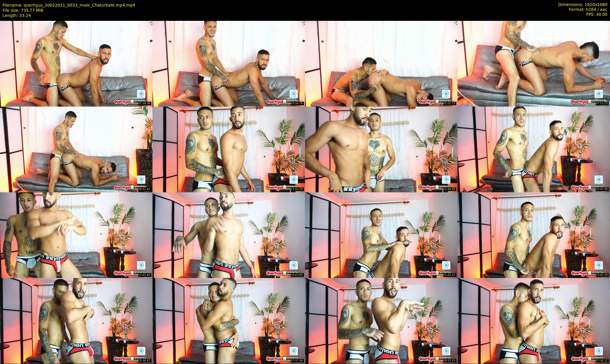 querhyus — 34 minute Chaturbate male cam show recording, 1080p, Feb 20, 2021