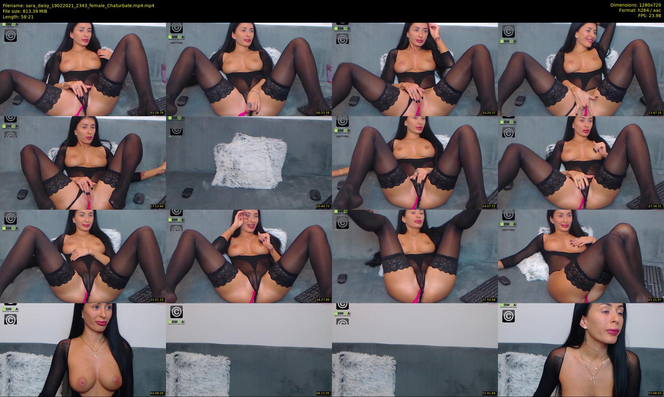 sara_daisy — 59 minute Chaturbate female cam show recording, 720p, Feb 19, 2021