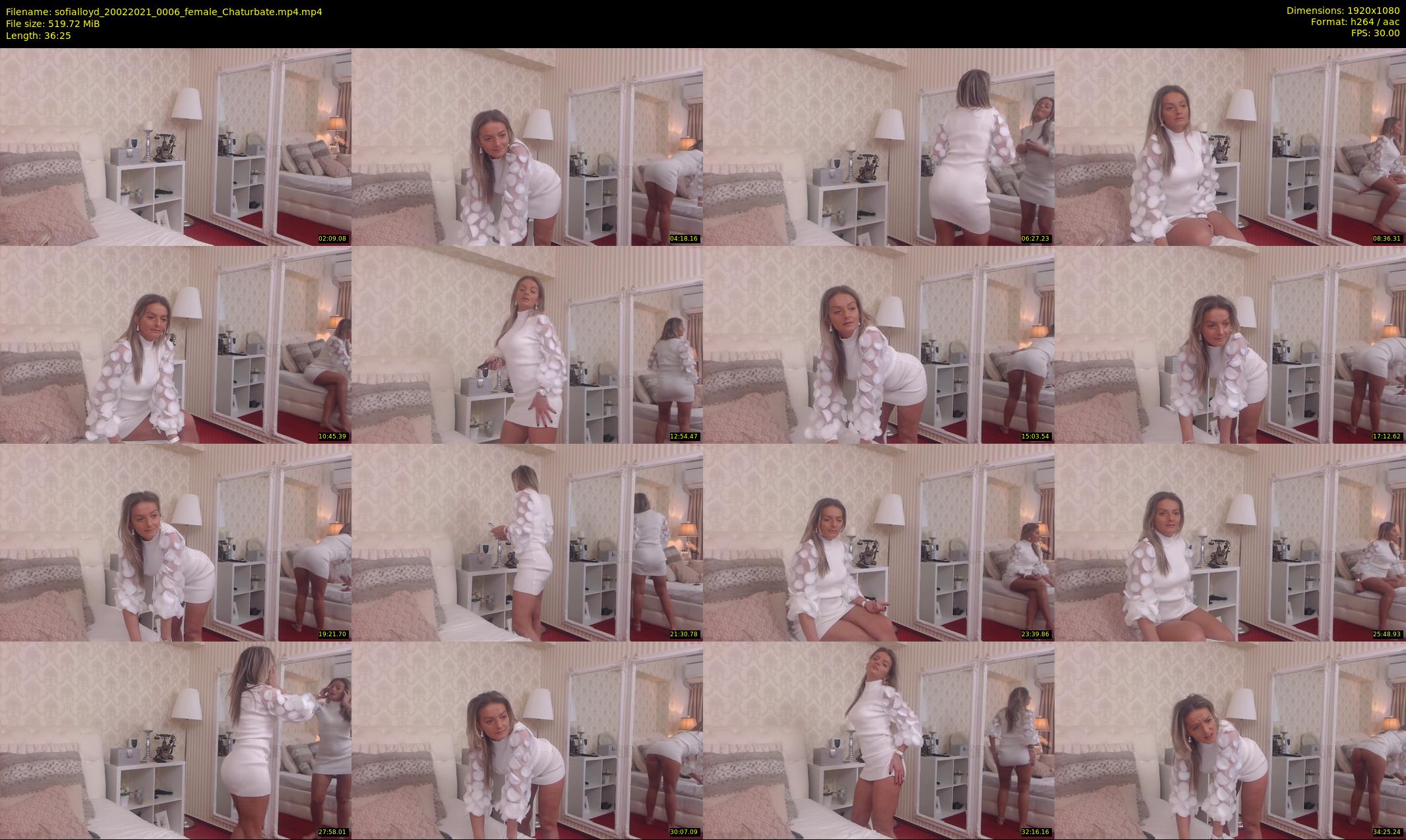sofialloyd — 37 minute Chaturbate female cam show recording, 1080p, Feb 20, 2021