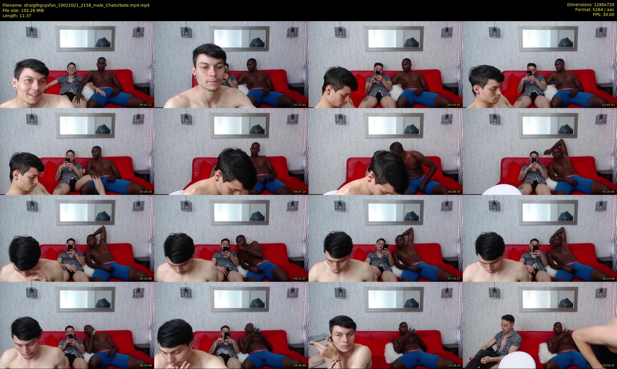 straigthguysfun — 12 minute Chaturbate male cam show recording, 720p, Feb 19, 2021