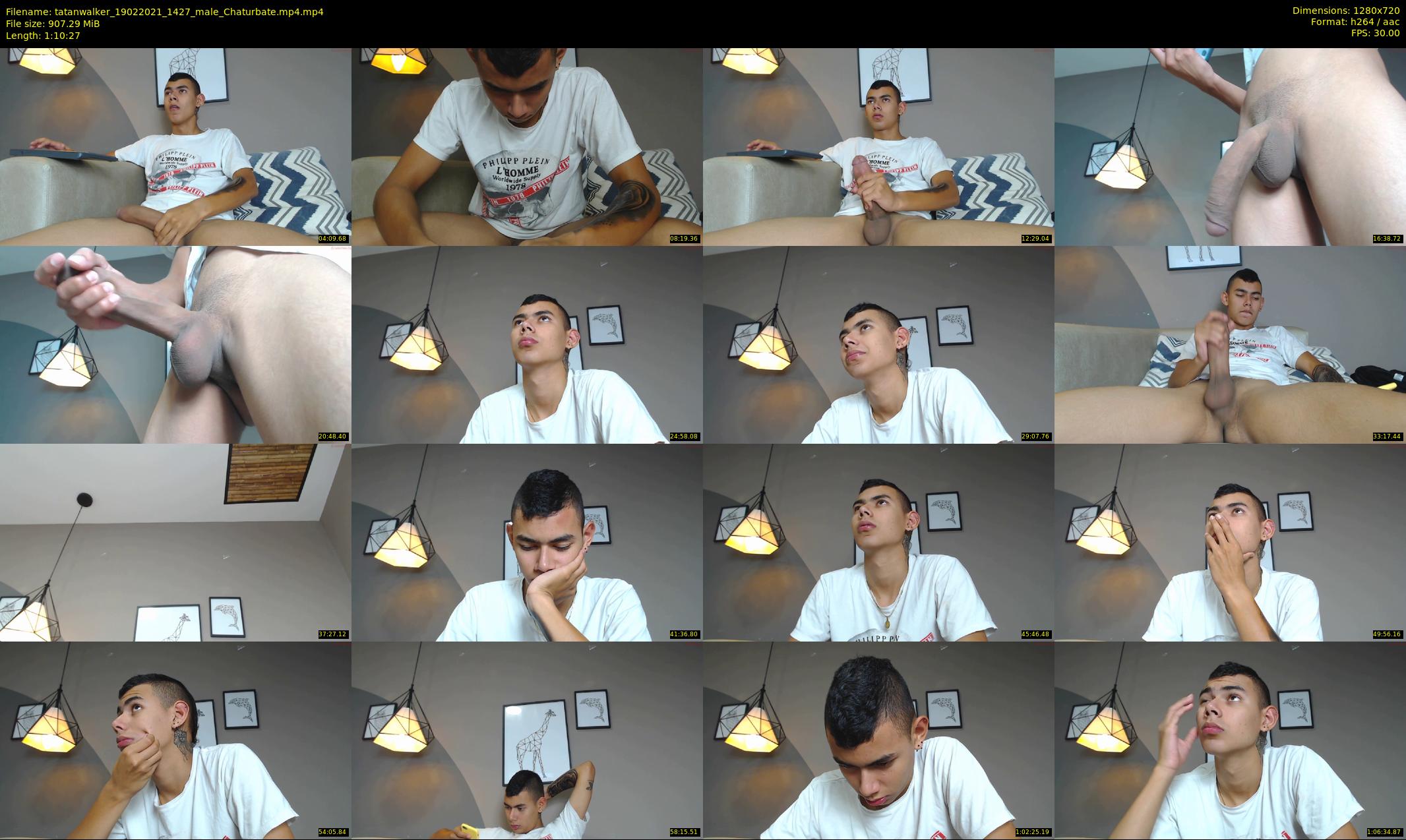 tatanwalker — 71 minute Chaturbate male cam show recording, 720p, Feb 19, 2021