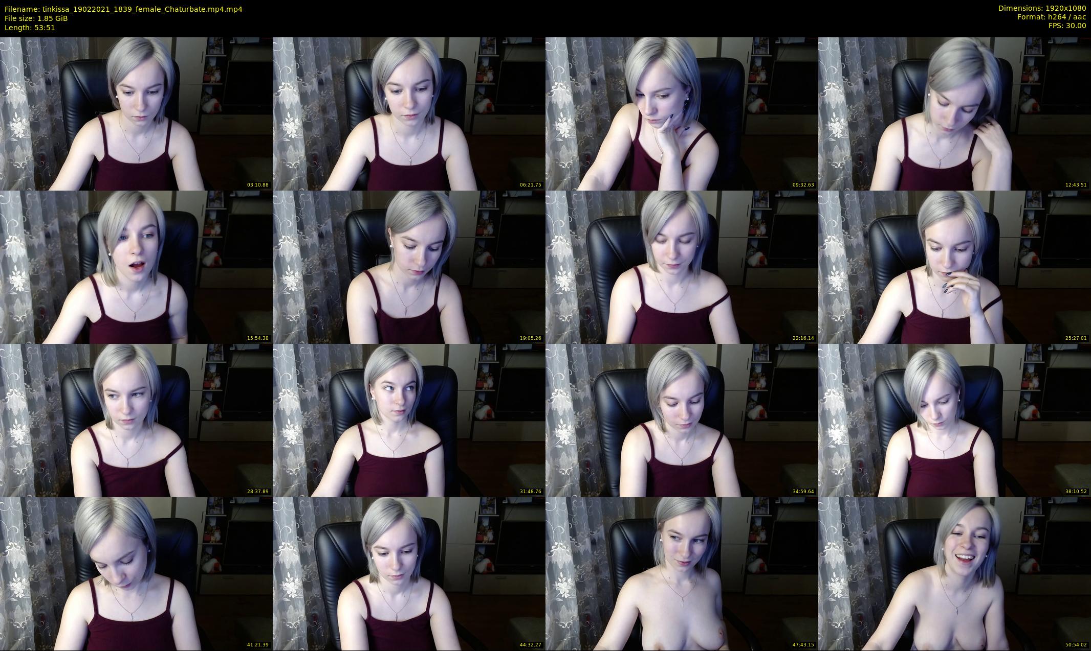 tinkissa — 54 minute Chaturbate couple cam show recording, 1080p, Feb 19, 2021