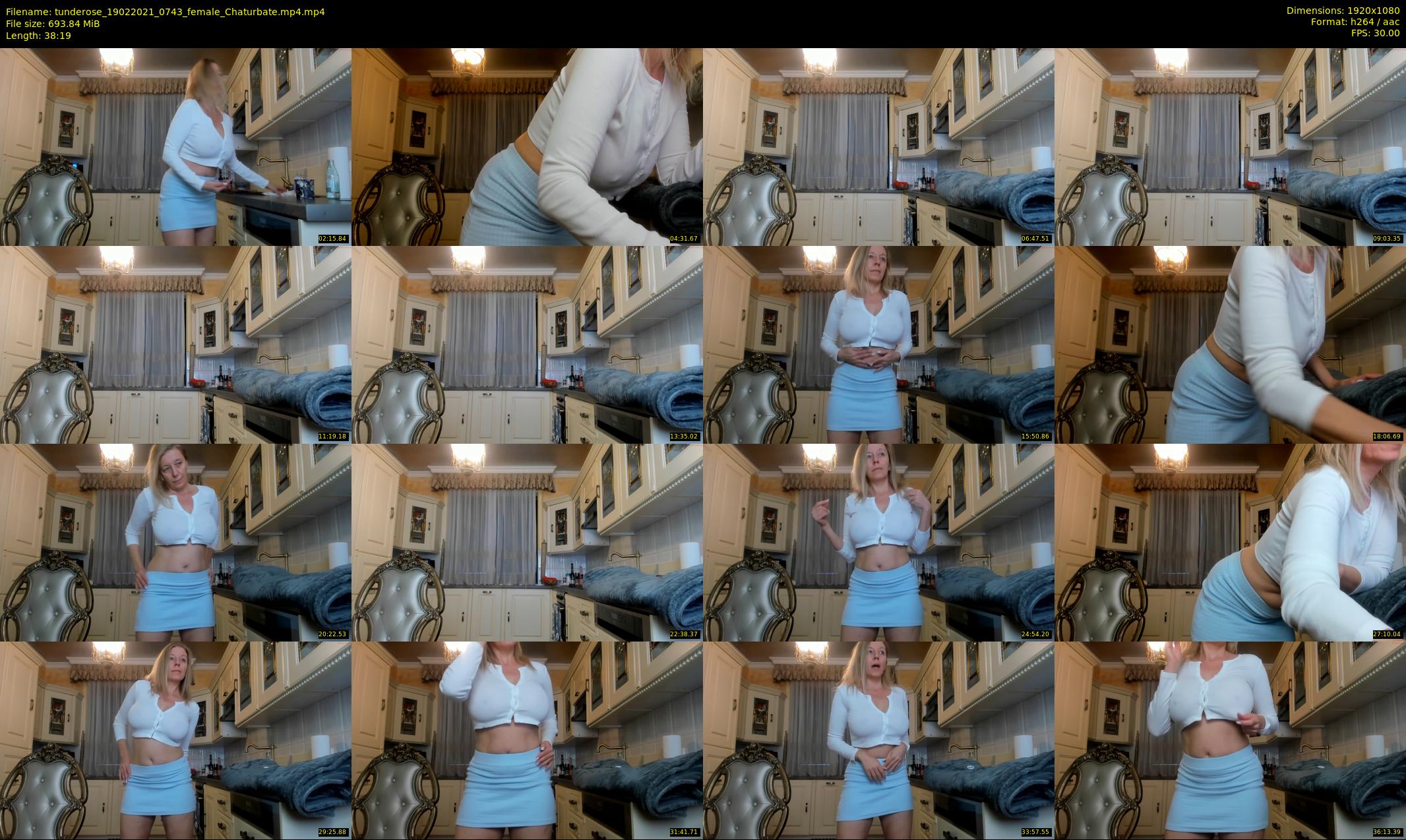 tunderose — 39 minute Chaturbate female cam show recording, 1080p, Feb 19, 2021