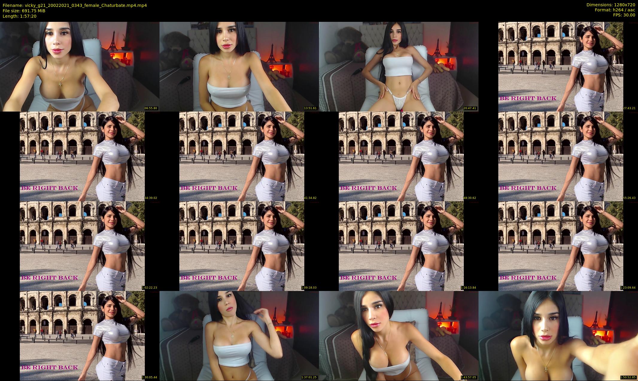 vicky_g21 — 118 minute Chaturbate female cam show recording, 720p, Feb 20, 2021