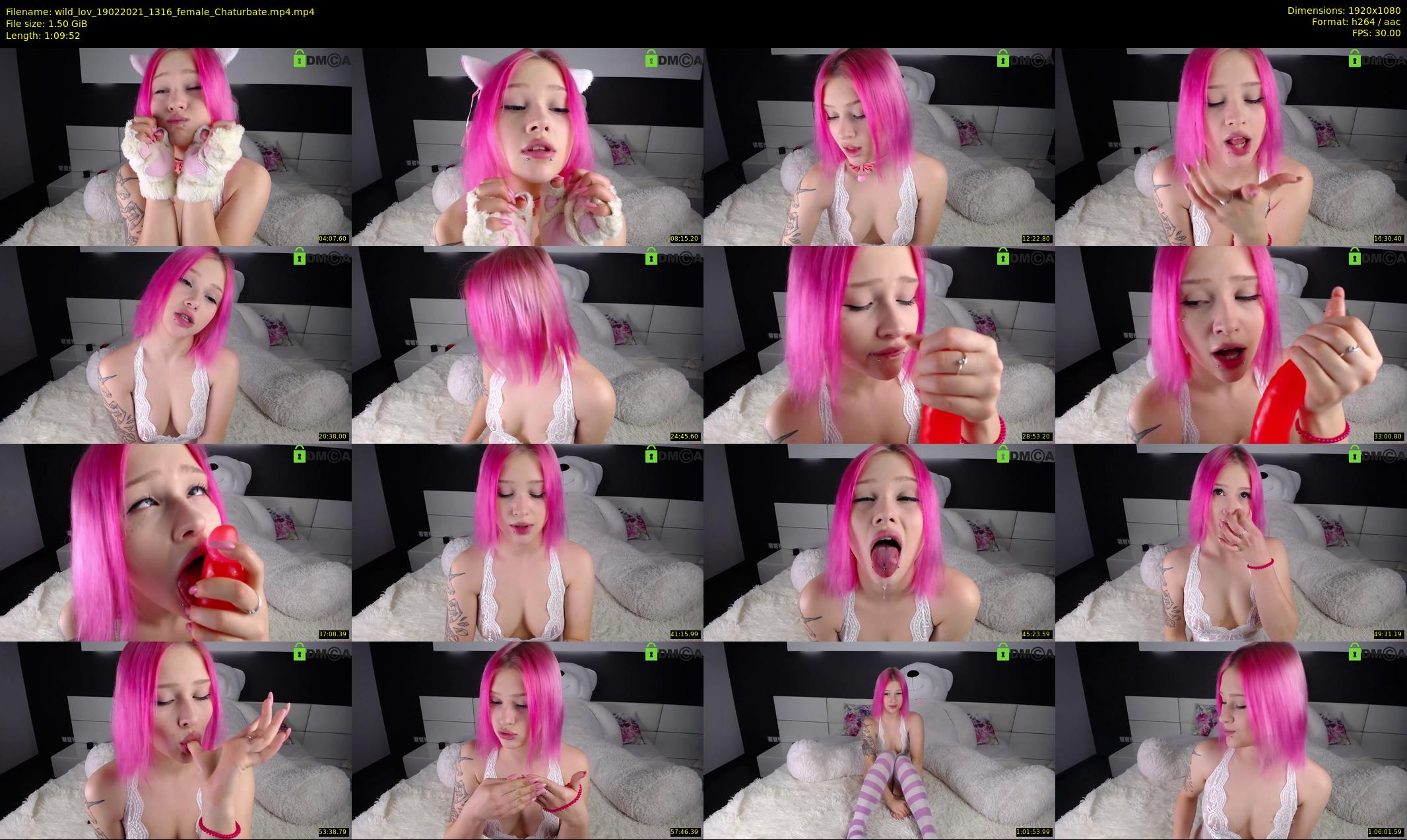 wild_lov — 70 minute Chaturbate female cam show recording, 1080p, Feb 19, 2021