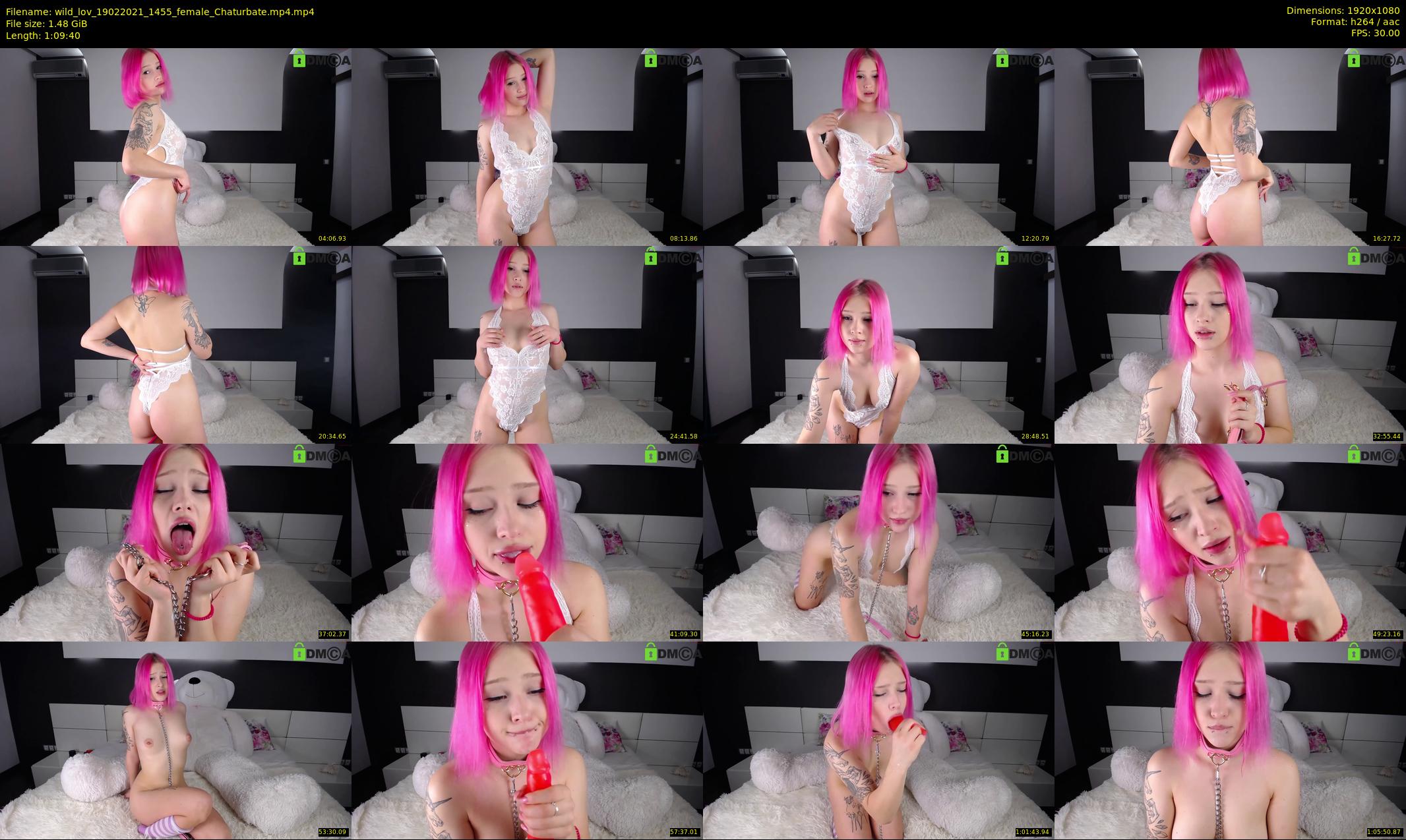 wild_lov — 70 minute Chaturbate female cam show recording, 1080p, Feb 19, 2021