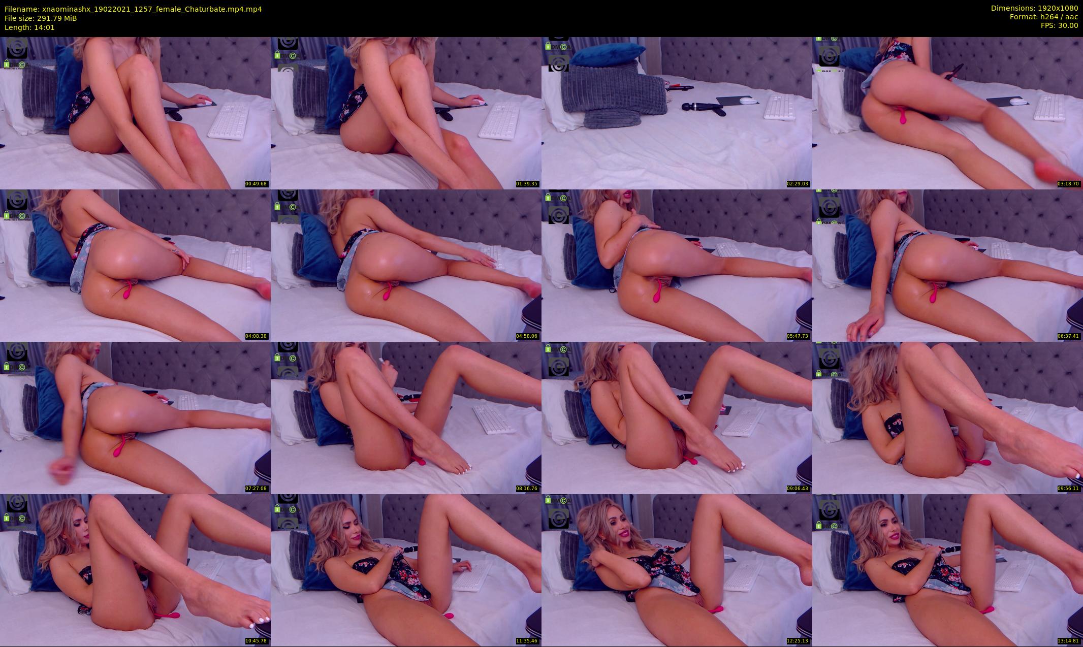 xnaominashx — 15 minute Chaturbate female cam show recording, 1080p, Feb 19, 2021
