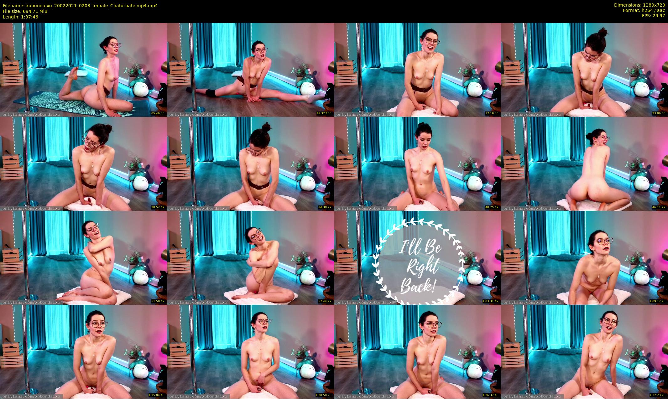 xobondaixo — 98 minute Chaturbate couple cam show recording, 720p, Feb 20, 2021