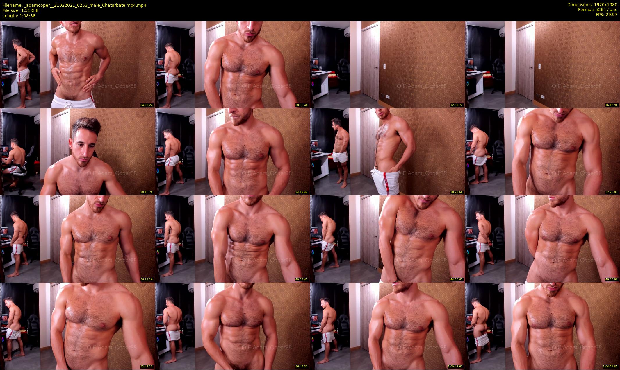 _adamcoper_ — 69 minute Chaturbate male cam show recording, 1080p, Feb 21, 2021