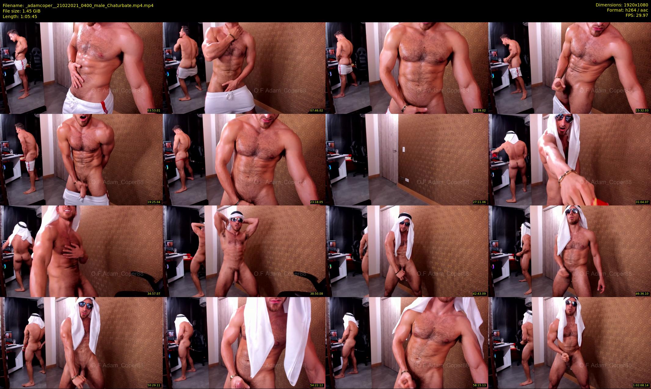 _adamcoper_ — 66 minute Chaturbate male cam show recording, 1080p, Feb 21, 2021