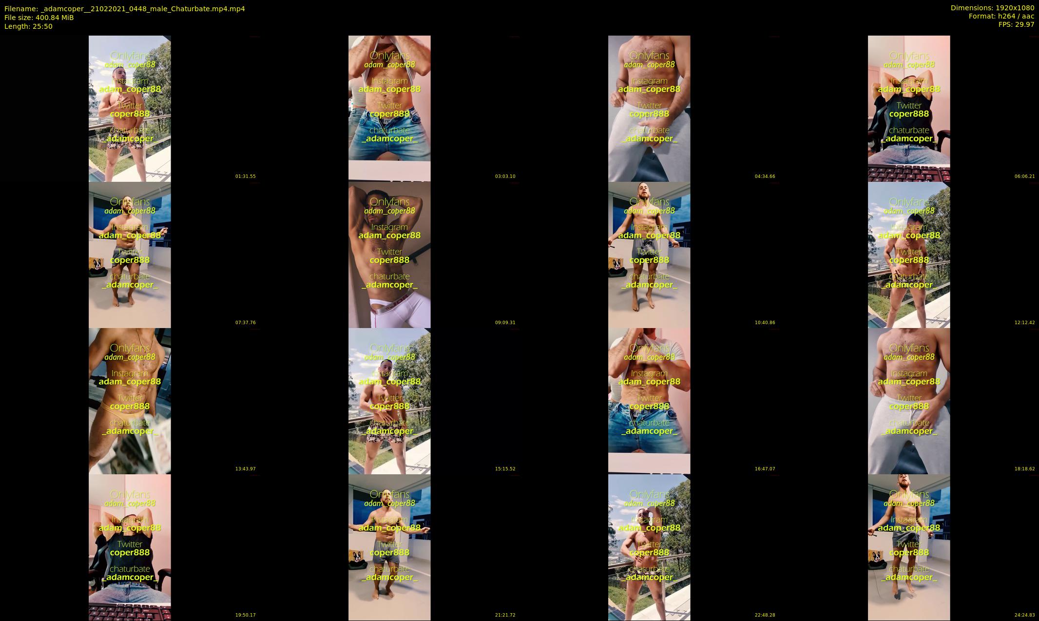 _adamcoper_ — 26 minute Chaturbate male cam show recording, 1080p, Feb 21, 2021