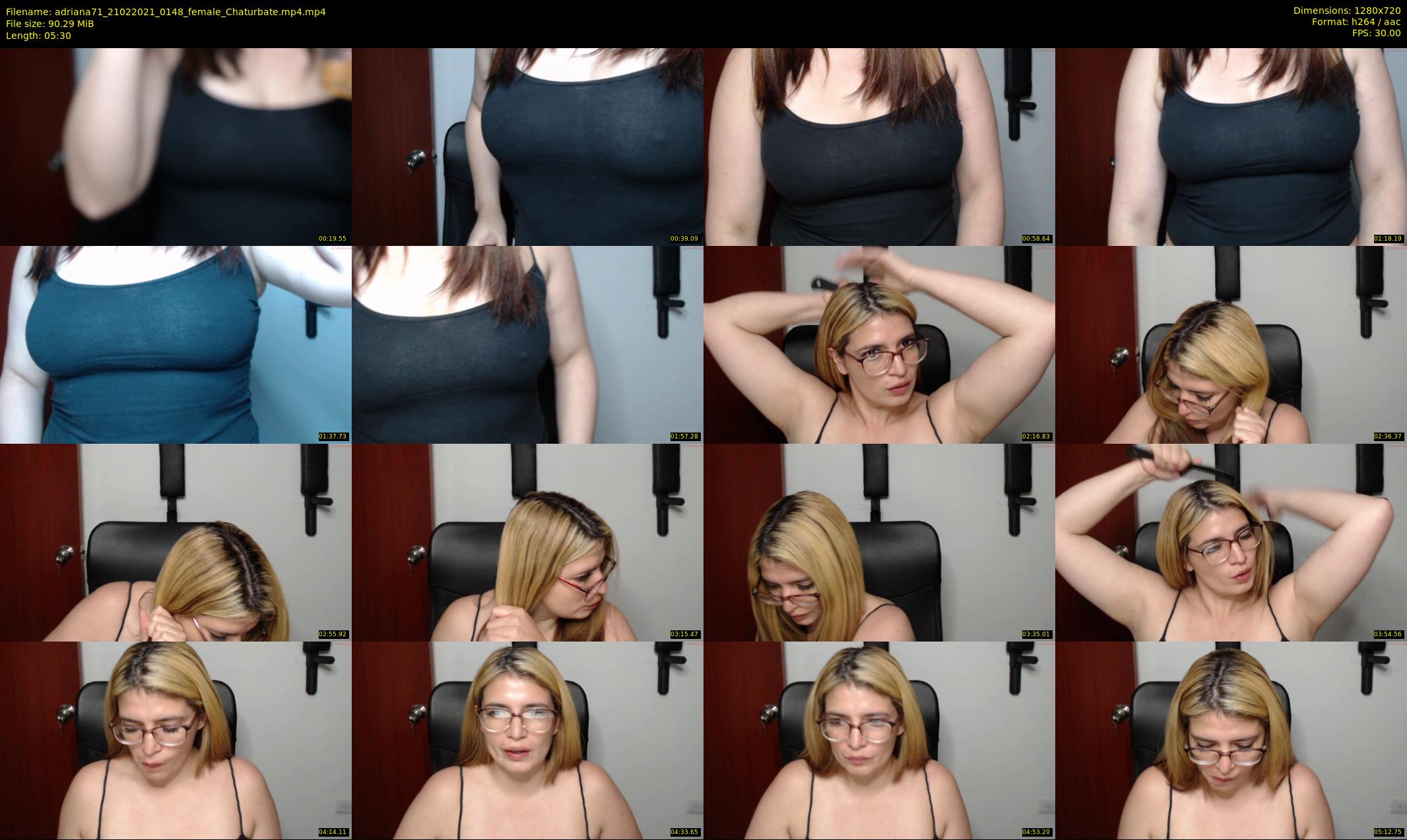 adriana71 — 6 minute Chaturbate couple cam show recording, 720p, Feb 21, 2021