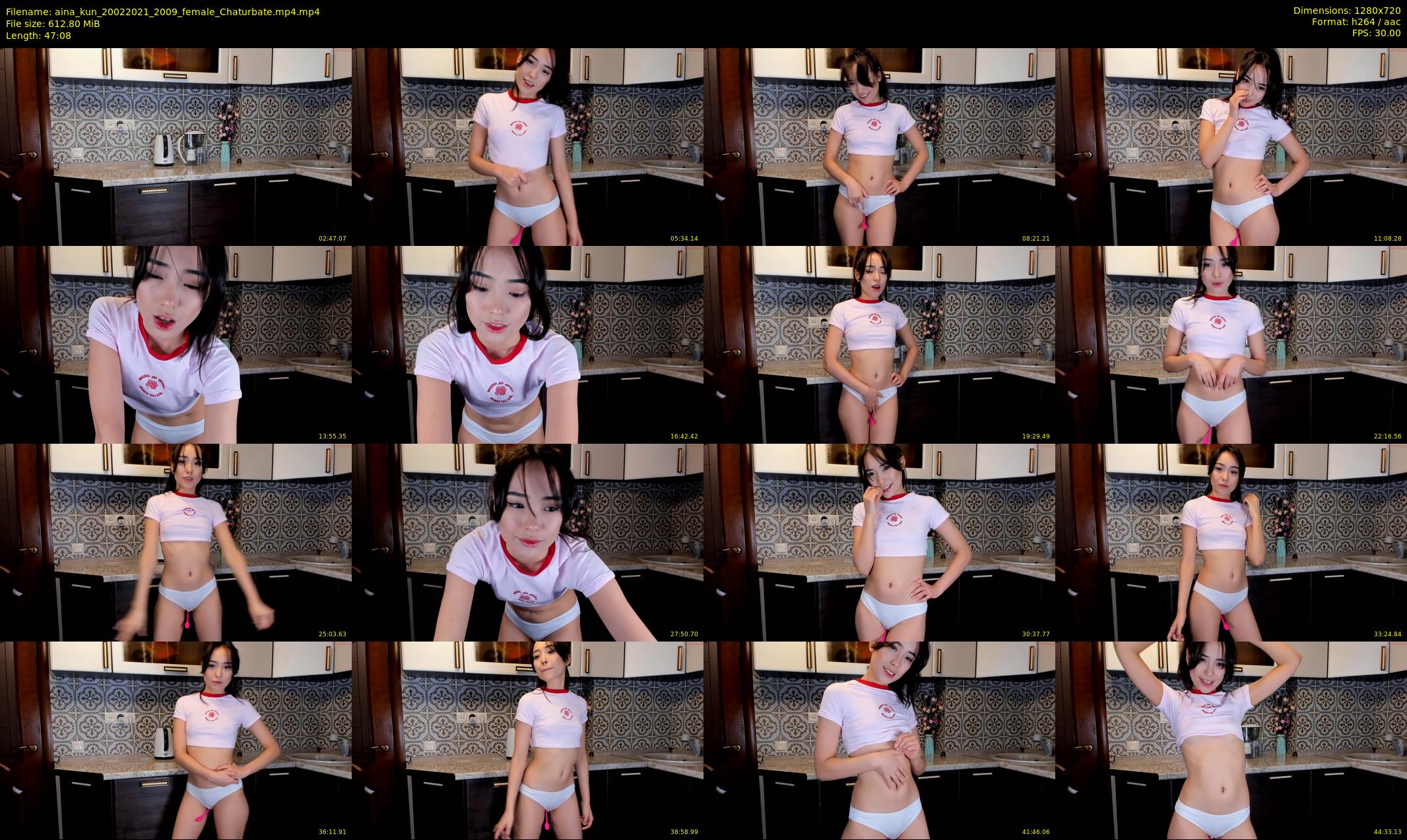 aina_kun — 48 minute Chaturbate female cam show recording, 720p, Feb 20, 2021