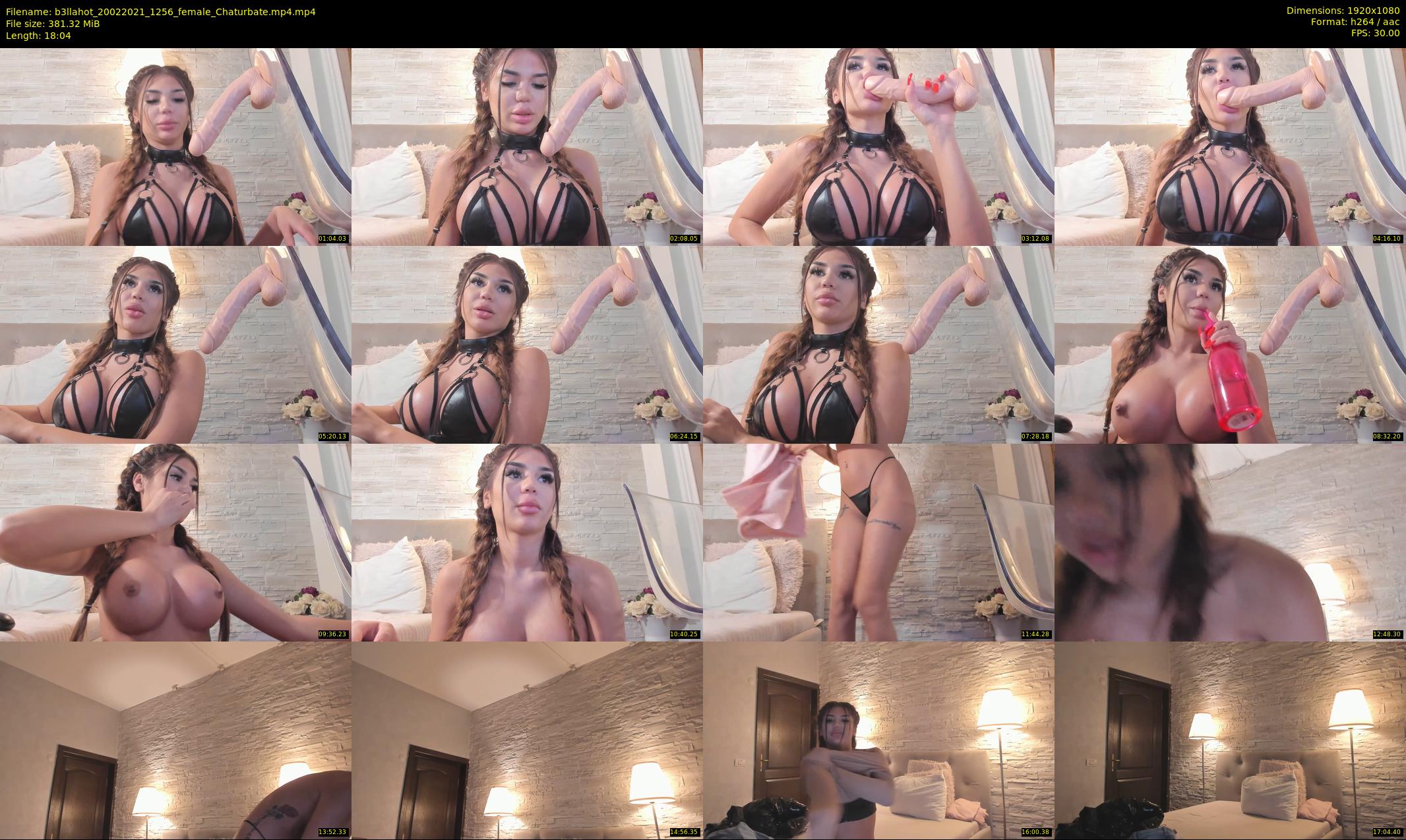 b3llahot — 19 minute Chaturbate female cam show recording, 1080p, Feb 20, 2021