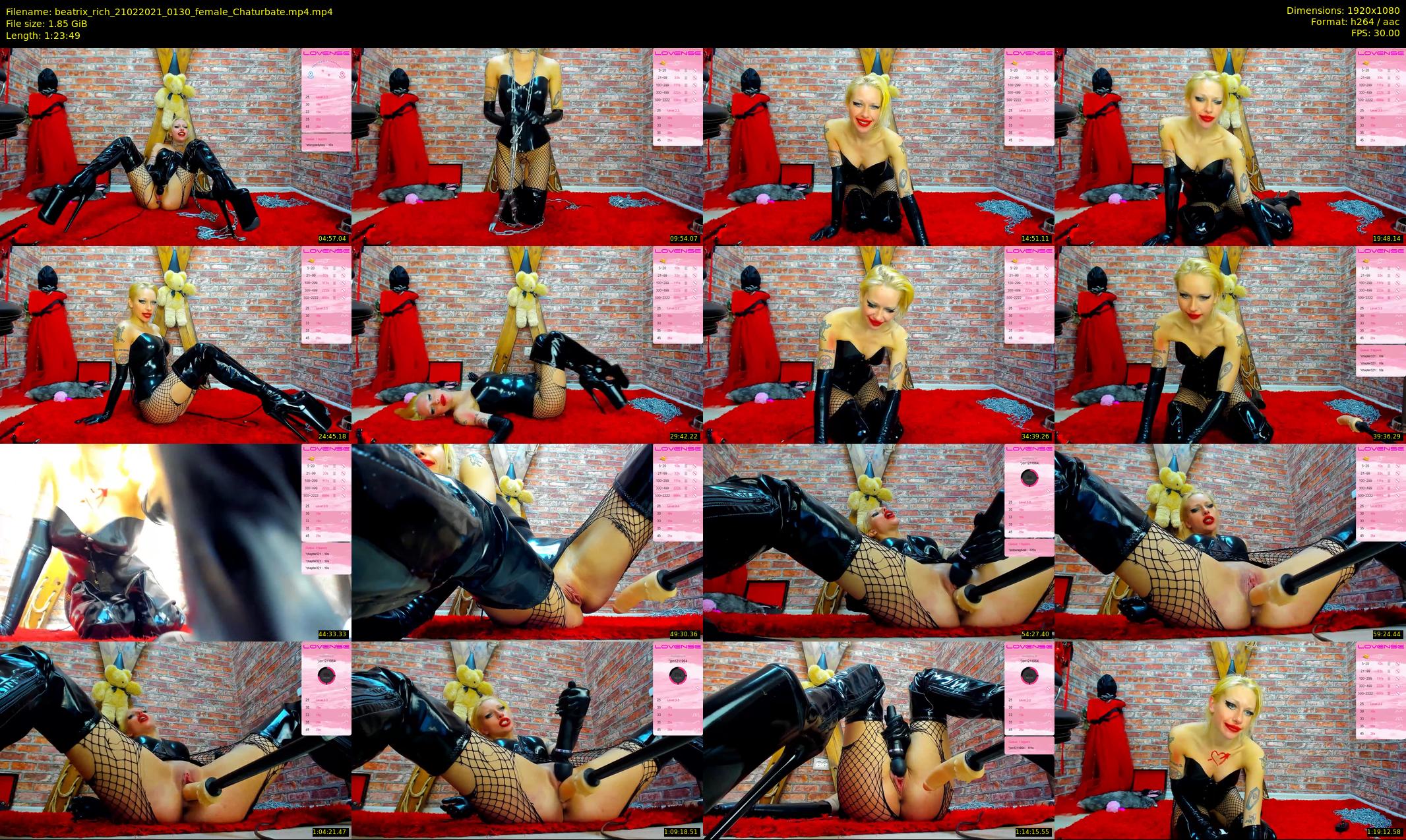 beatrix_rich — 84 minute Chaturbate female cam show recording, 1080p, Feb 21, 2021