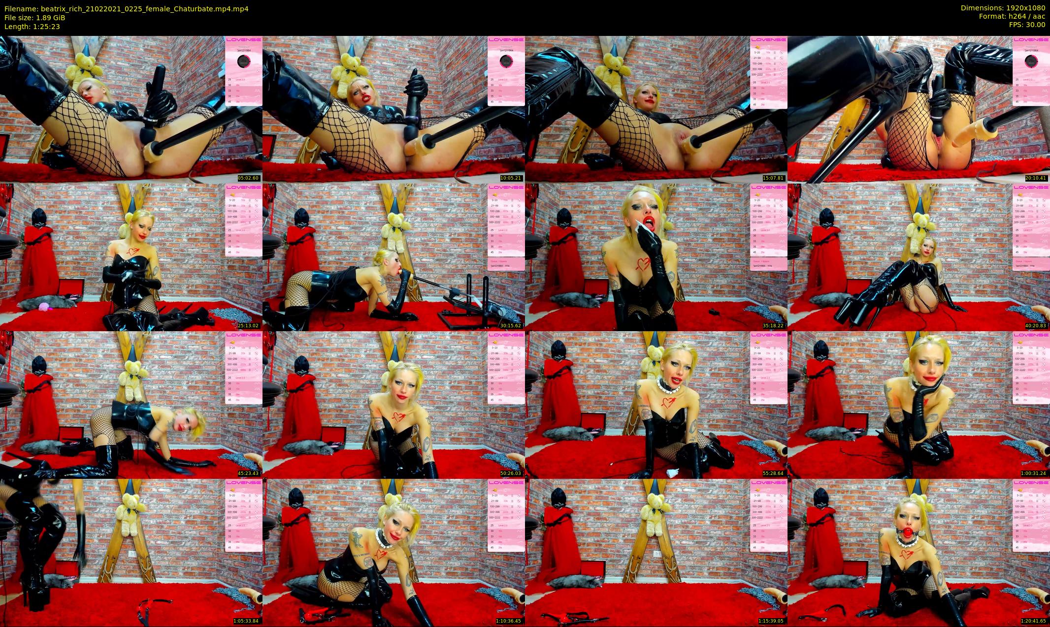 beatrix_rich — 86 minute Chaturbate female cam show recording, 1080p, Feb 21, 2021