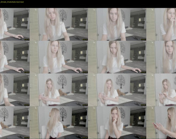 belka22 — 6 minute Chaturbate female cam show recording, 1080p, Feb 21, 2021
