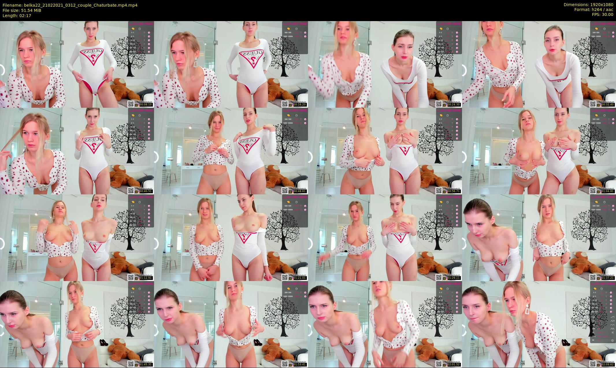 belka22 — 3 minute Chaturbate female cam show recording, 1080p, Feb 21, 2021