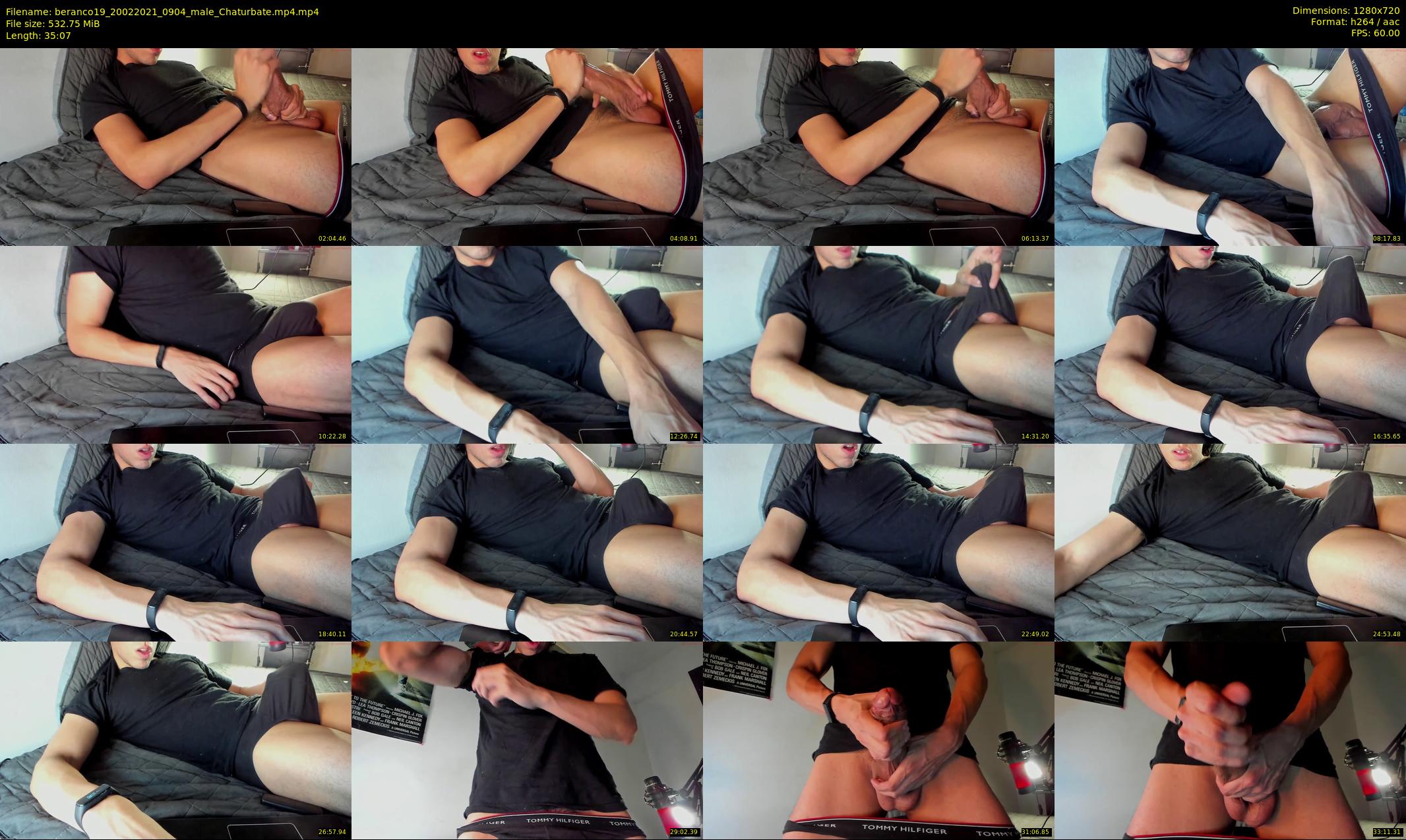 beranco19 — 36 minute Chaturbate male cam show recording, 720p, Feb 20, 2021