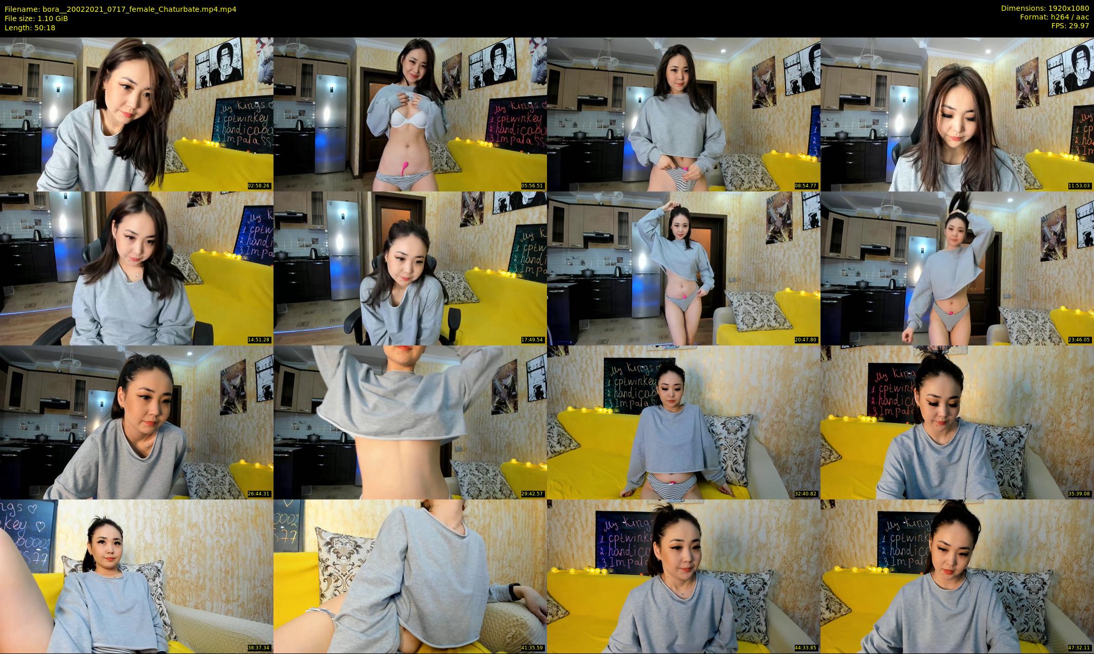 bora_ — 51 minute Chaturbate female cam show recording, 1080p, Feb 20, 2021