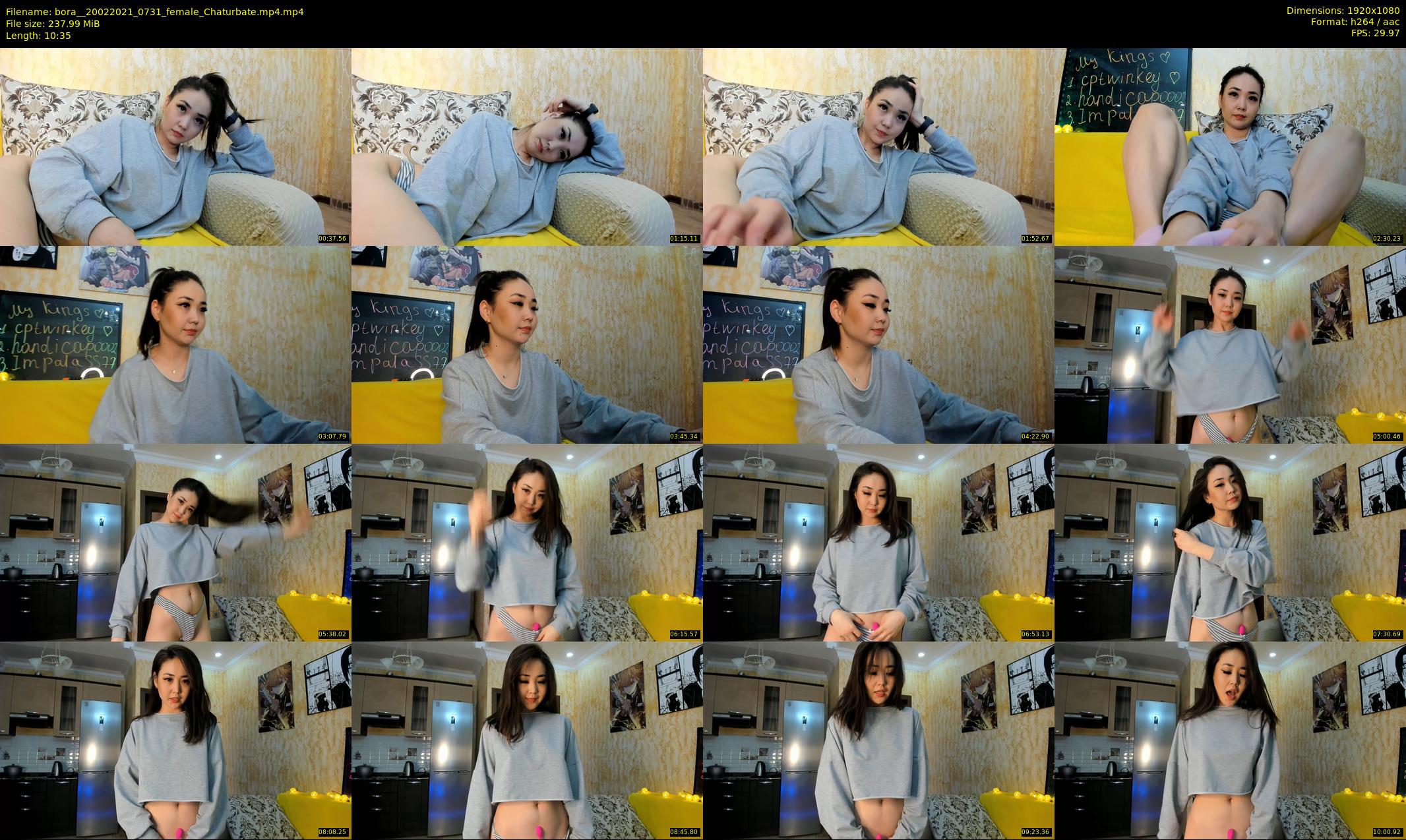 bora_ — 11 minute Chaturbate female cam show recording, 1080p, Feb 20, 2021