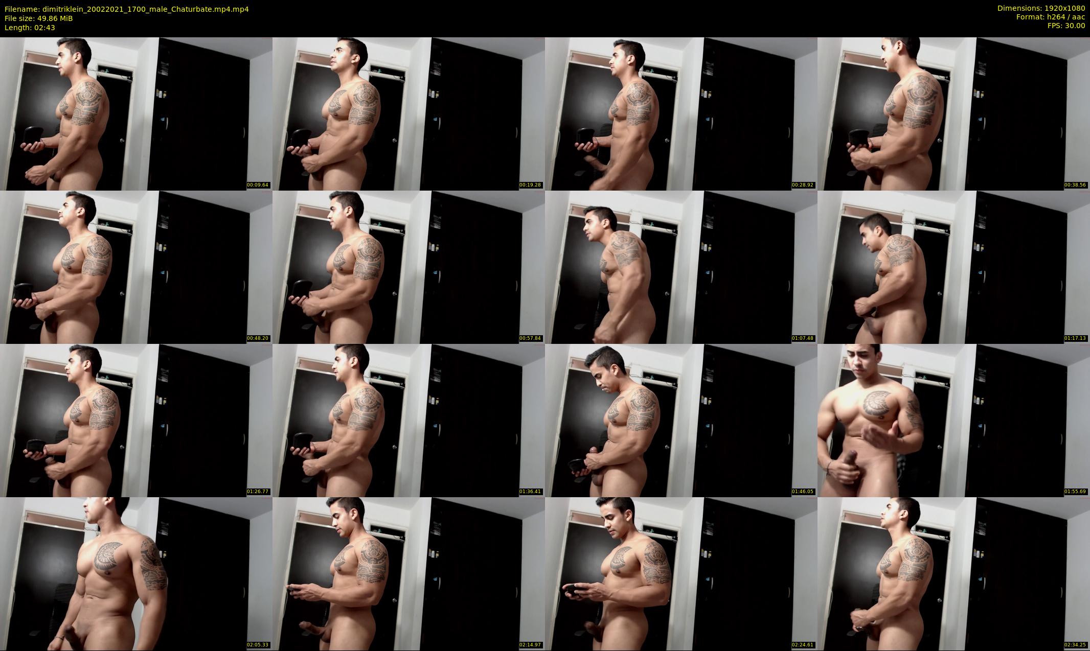 dimitriklein — 3 minute Chaturbate male cam show recording, 1080p, Feb 20, 2021