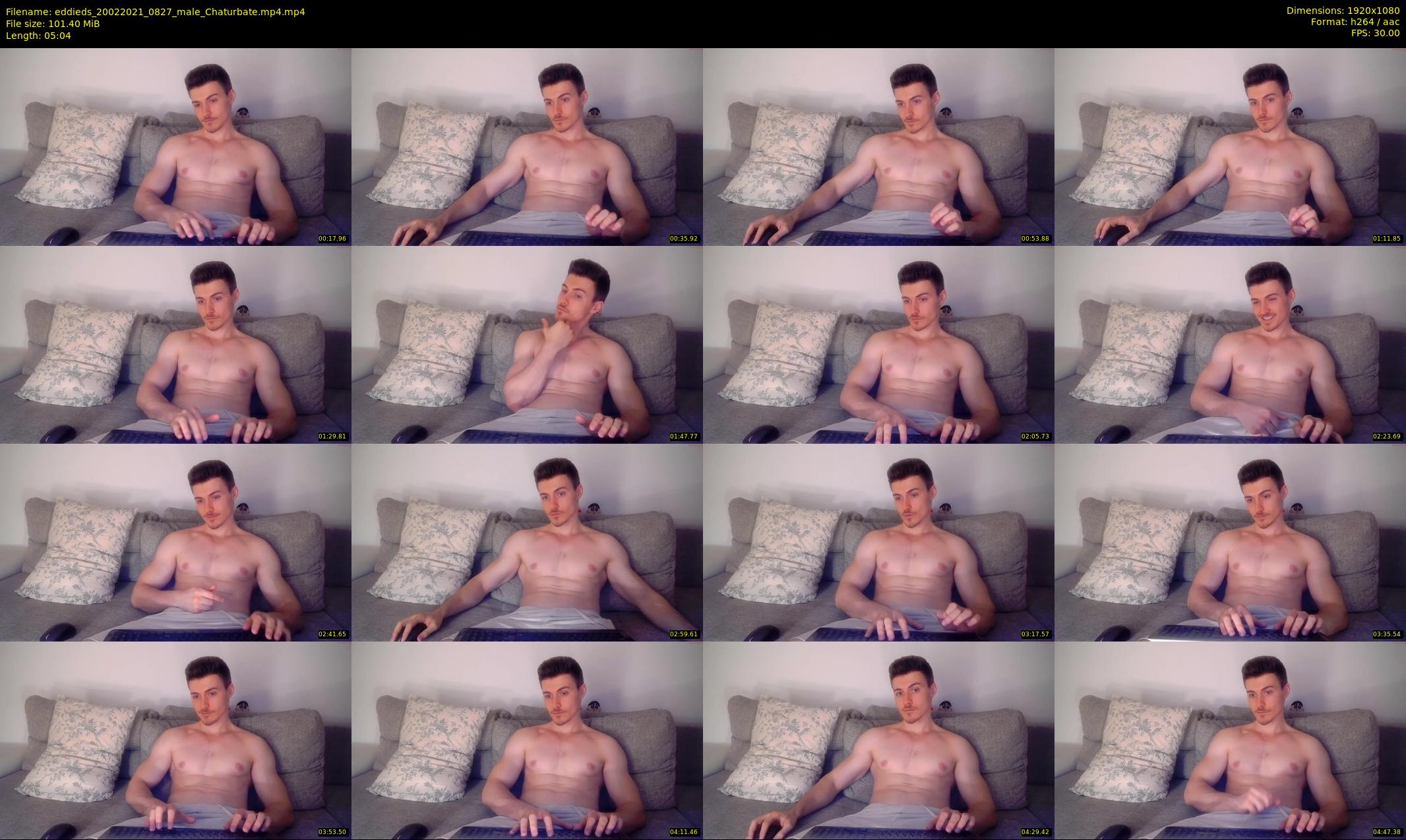eddieds — 6 minute Chaturbate male cam show recording, 1080p, Feb 20, 2021