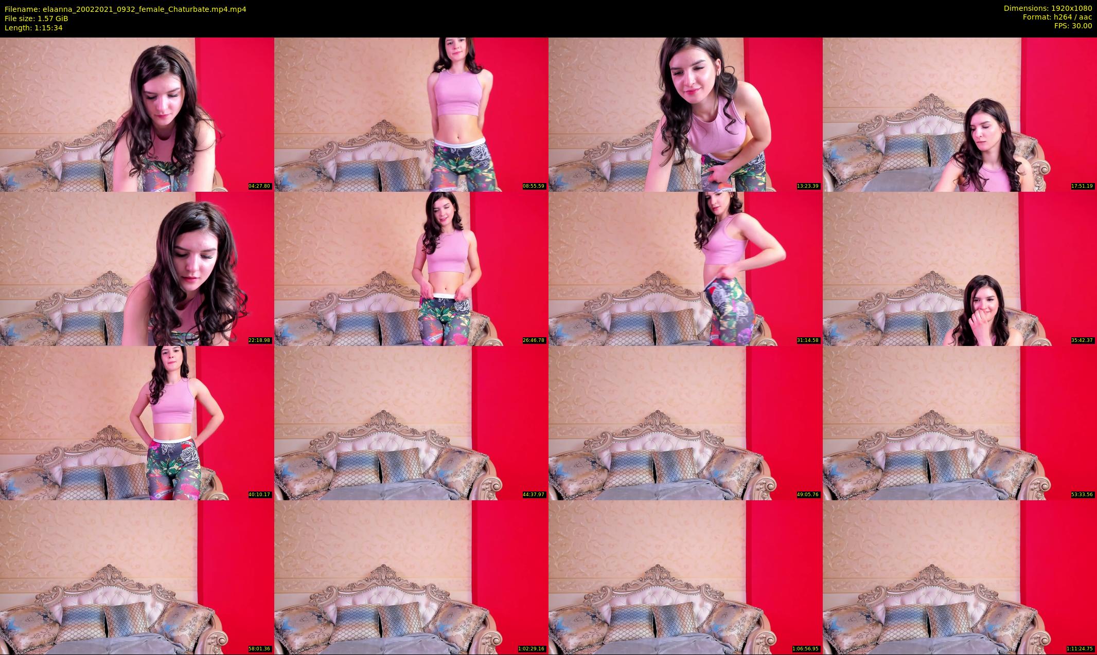 elaanna — 76 minute Chaturbate female cam show recording, 1080p, Feb 20, 2021