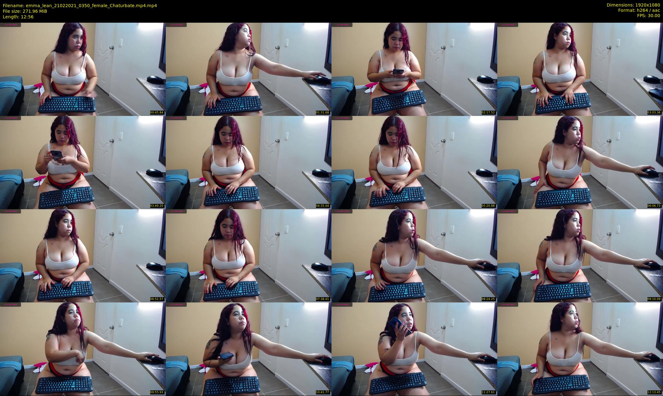 emma_lean — 13 minute Chaturbate female cam show recording, 1080p, Feb 21, 2021