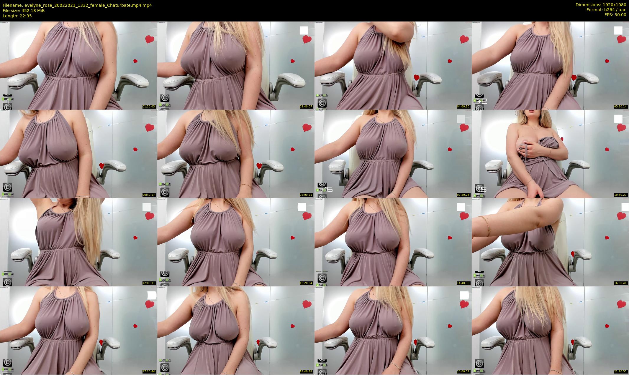evelyne_rose — 23 minute Chaturbate female cam show recording, 1080p, Feb 20, 2021