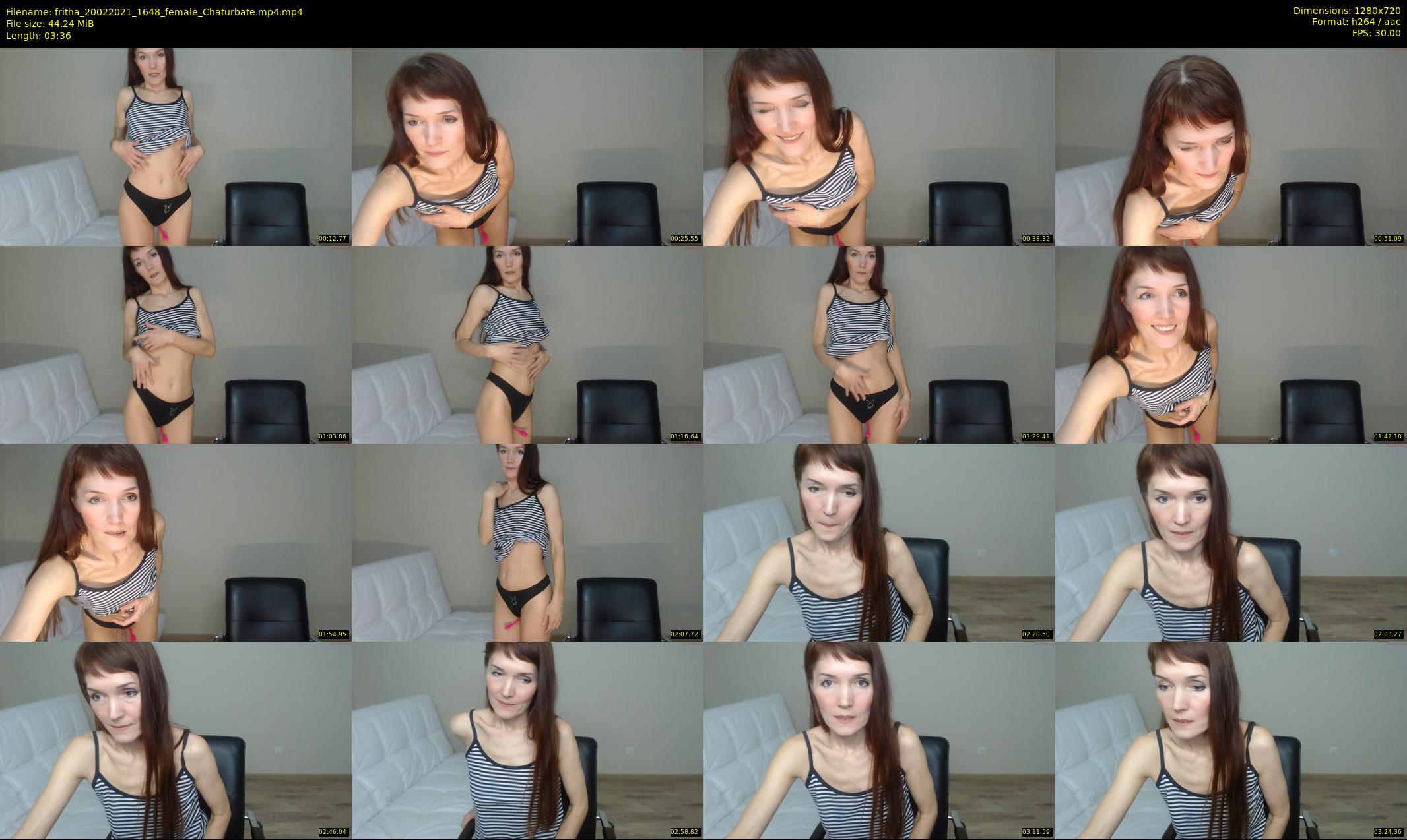 fritha — 4 minute Chaturbate female cam show recording, 720p, Feb 20, 2021