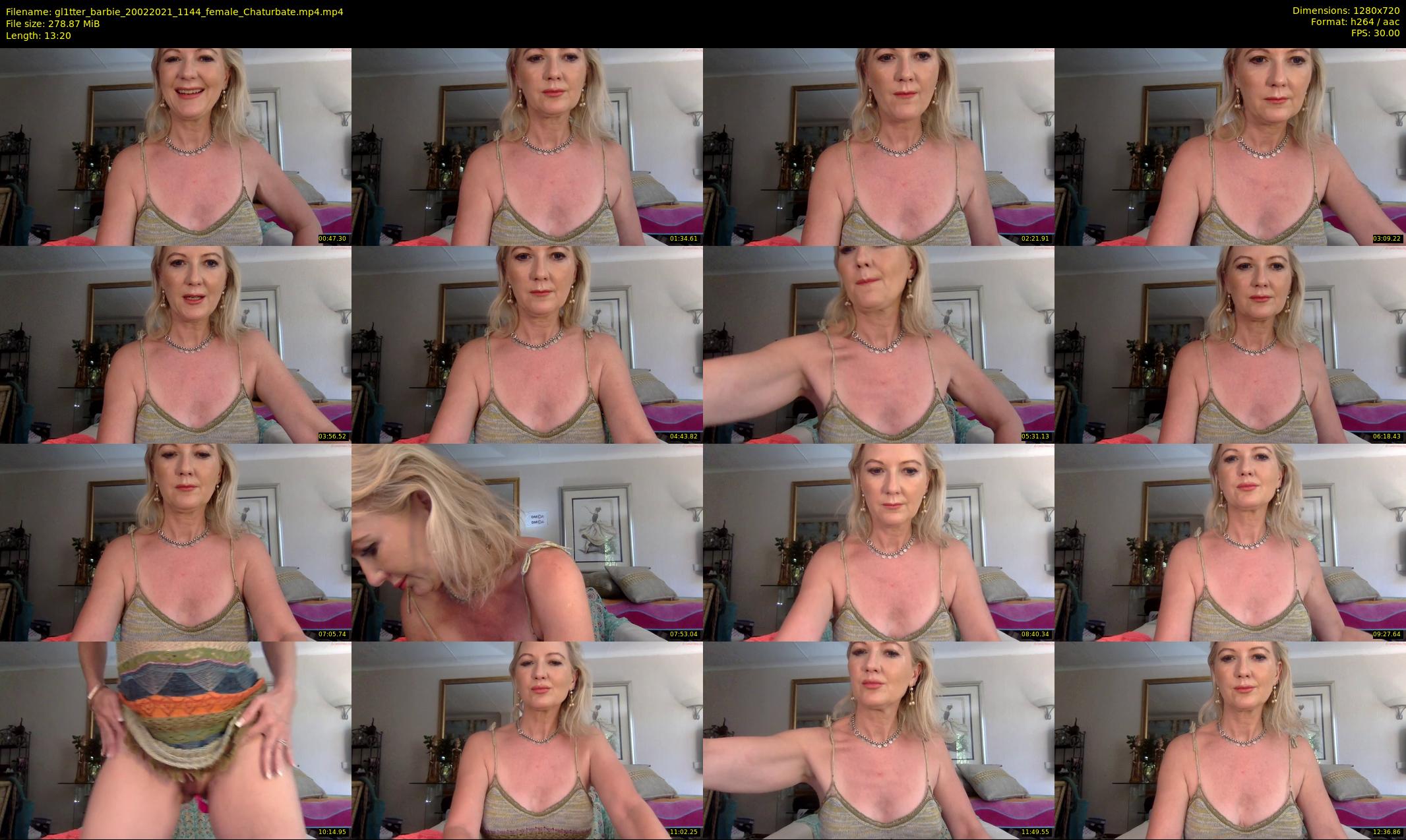 gl1tter_barbie — 14 minute Chaturbate female cam show recording, 720p, Feb 20, 2021