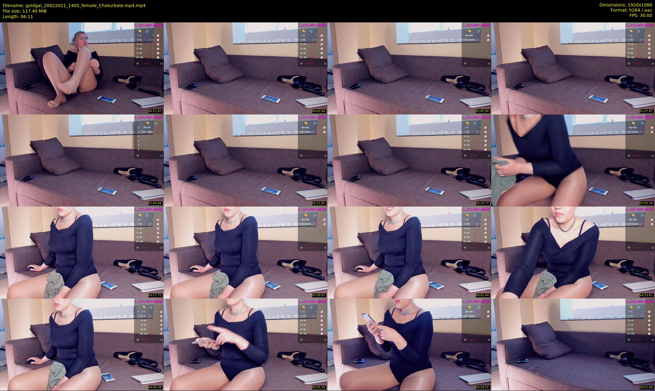 goldgal — 7 minute Chaturbate female cam show recording, 1080p, Feb 20, 2021