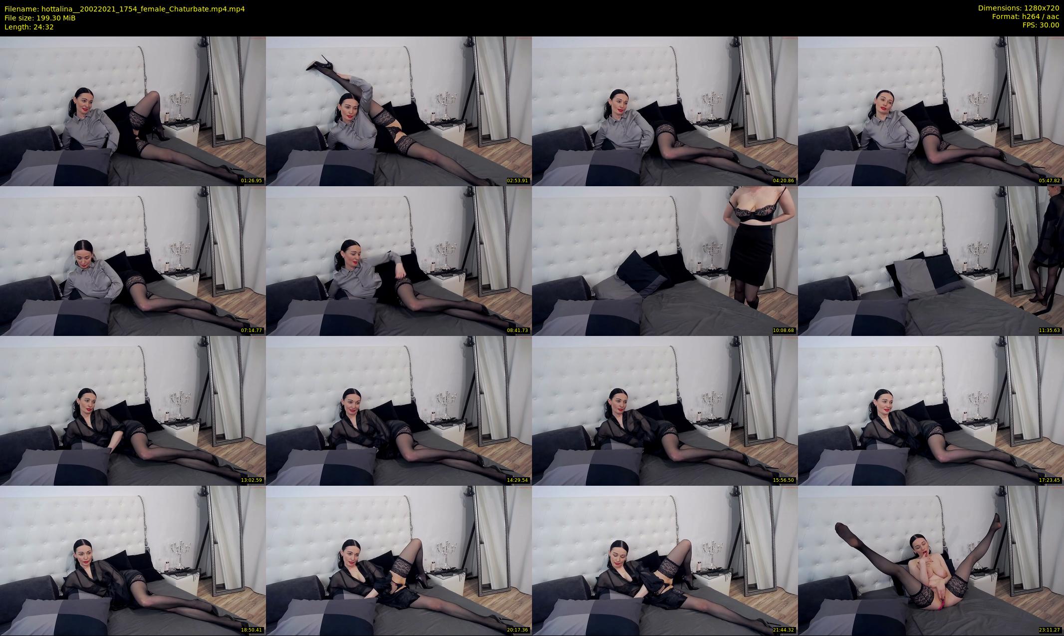 hottalina_ — 25 minute Chaturbate female cam show recording, 720p, Feb 20, 2021