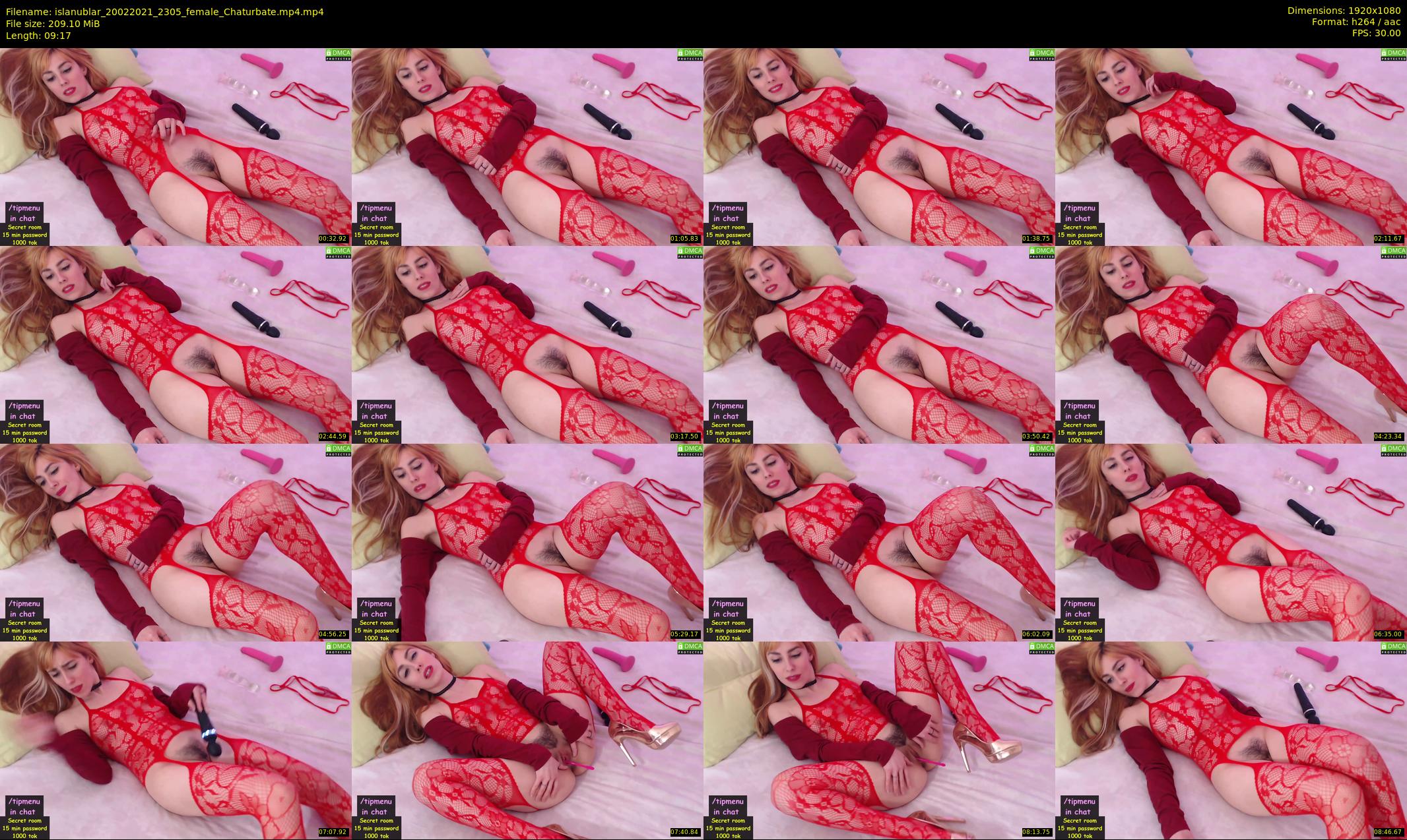 islanublar — 10 minute Chaturbate female cam show recording, 1080p, Feb 20, 2021