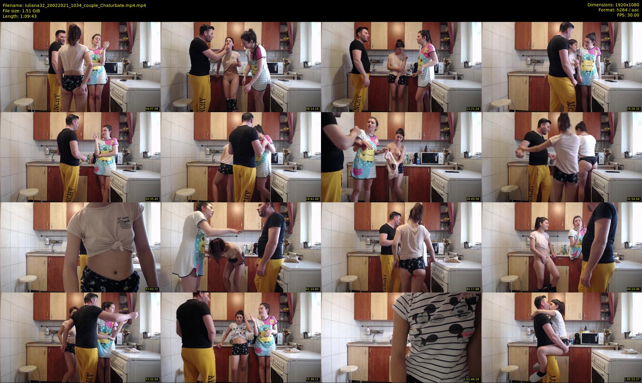 iuliana32 — 70 minute Chaturbate couple cam show recording, 1080p, Feb 20, 2021