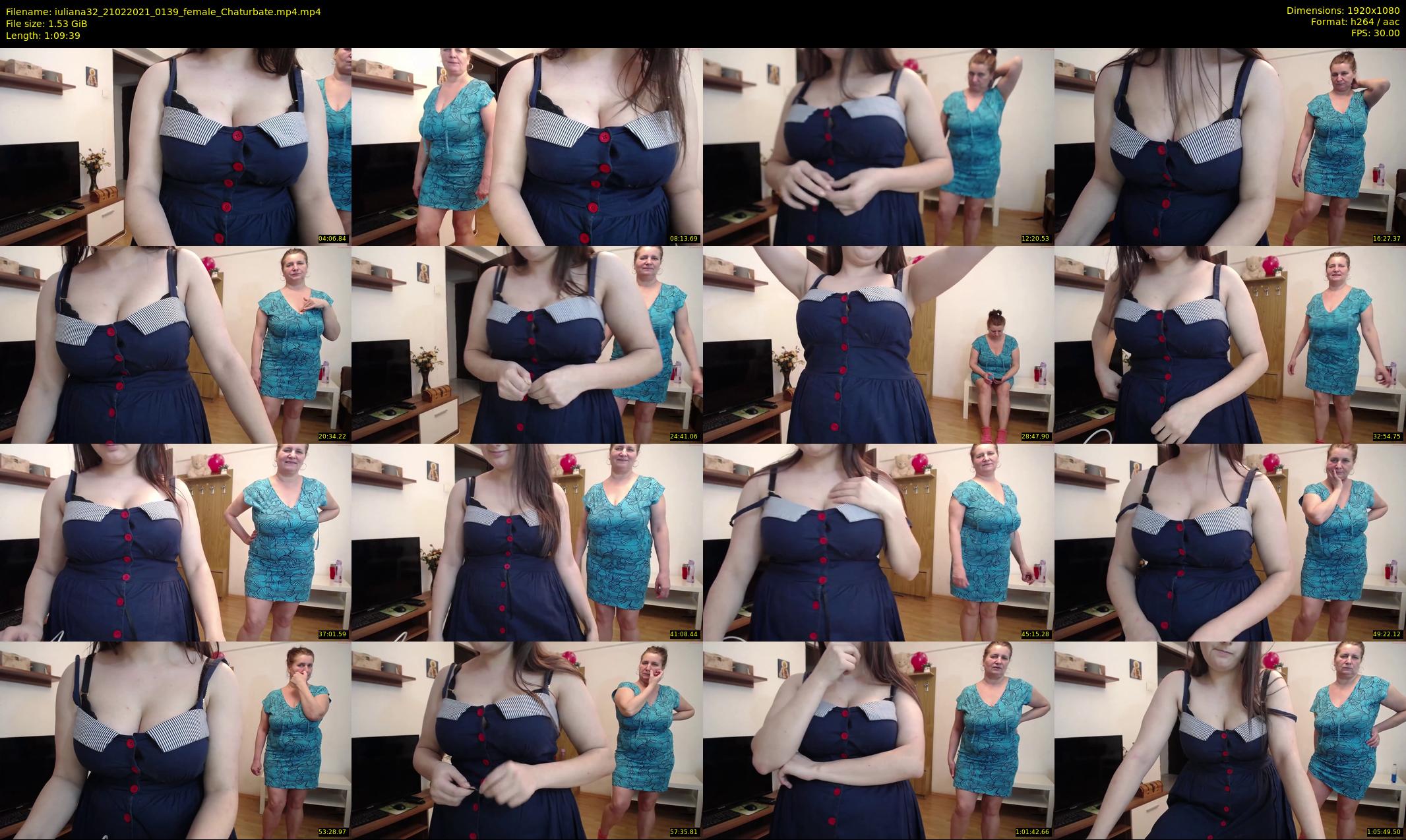 iuliana32 — 70 minute Chaturbate couple cam show recording, 1080p, Feb 21, 2021