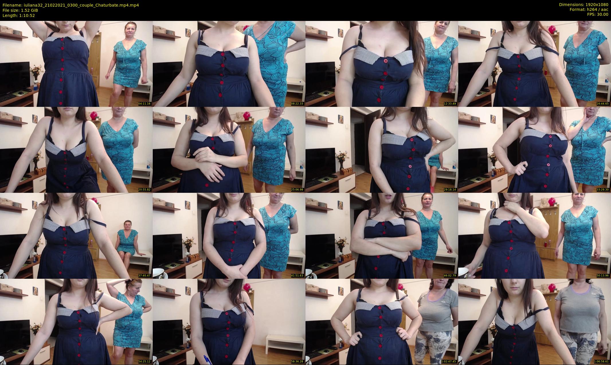 iuliana32 — 71 minute Chaturbate couple cam show recording, 1080p, Feb 21, 2021