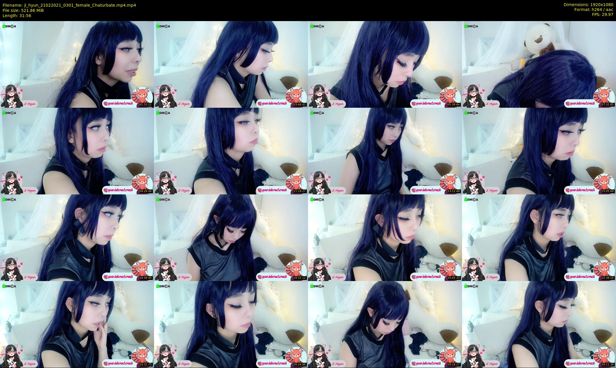 ji_hyun — 32 minute Chaturbate female cam show recording, 1080p, Feb 21, 2021